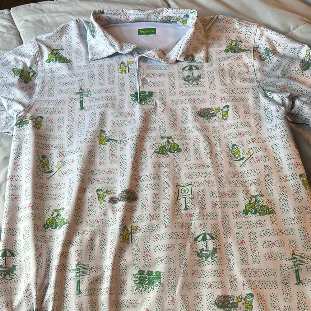 Gnome WAGGLE golf Polo Shirt